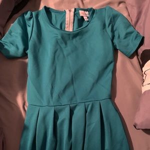Teal Amelia(lularoe) dress